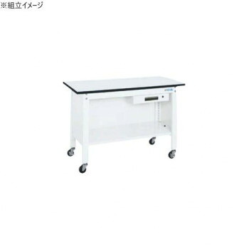 【暮らしラクラク応援セール】サカエ 一人用作業台CPタイプ ポリエステル天板 1200×600×740mm パールホワイト CP-126AW【取り寄せ・返品不可商品】|美-健康ゴルフ