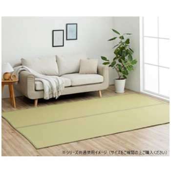 【暮らしラクラク応援セール】洗える ござ 日本製 ミーサ 江戸間3畳 174×261cm GN 1090740121002【取り寄せ・返品不可商品】