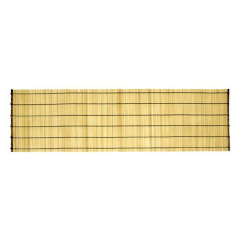 【暮らしラクラク応援セール】萬洋(まんよう) センターマット 白 30×100 29-032【取り寄せ・返品不可商品】