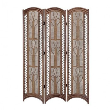 【暮らしラクラク応援セール】今枝商店　Romantic Rattan　籐スクリーン 3連(3パネル)　ハイタイプ　B703B【取り寄せ・返品不可商品】