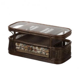 【暮らしラクラク応援セール】今枝商店　Romantic Rattan　籐テーブル　T995B【取り寄せ・返品不可商品】