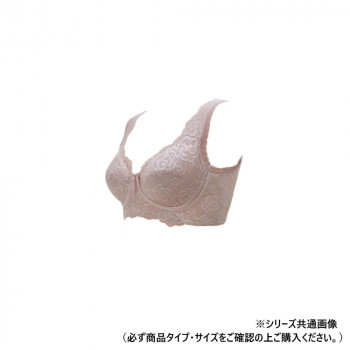 【暮らしラクラク応援セール】TAMURA yauco ブルーメリアブラジャー レギュラー ダスティピンク M-YTA25R-115-M【取り寄せ・返品不可商品】