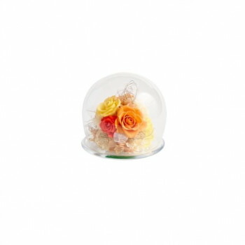 【暮らしラクラク応援セール】フラワーアレンジ ROSA ローザ OR F-6187【取り寄せ・返品不可商品】