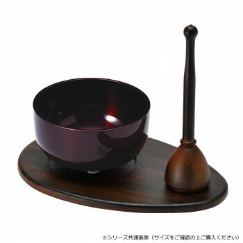 【暮らしラクラク応援セール】memorinn メモリンセット りん1.5寸 ウオールナット色/茜 59d55gd1m8095【取り寄せ・返品不可商品】