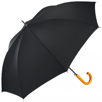 【暮らしラクラク応援セール】Waterfront ベーシックジャンプ木手 長傘 65cm ブラック ブラック U165-0904BK1-B7【取り寄せ・返品不可商品】