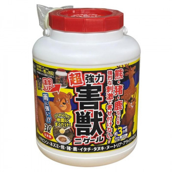 【暮らしラクラク応援セール】アフティ 大型害獣忌避剤 超強力害獣ニゲール 3L【取り寄せ・返品不可商品】