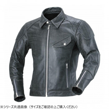 【暮らしラクラク応援セール】NANKAI レザージャケット RDJ-32 M ブラック【取り寄せ・返品不可商品】