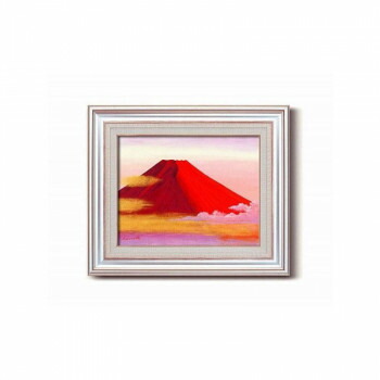 楽天市場】【送料無料】徳田春邦油絵額F6金 「赤富士」 1102840 : 通販奉行