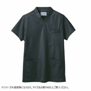【暮らしラクラク応援セール】住商モンブラン スクラブ 兼用 半袖 72-630-M Mサイズ【取り寄せ・返品不可商品】