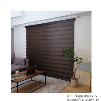 【暮らしラクラク応援セール】30000014　トーソー(TOSO)　調光ロールスクリーン　センシア　チョコレ-ト 180X200cm【取り寄せ・返品不可商品】