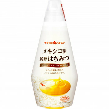 【暮らしラクラク応援セール】サクラ印　メキシコ産　純粋はちみつ　290g×12本【軽減税率対象商品】【取り寄せ・返品不可商品】
