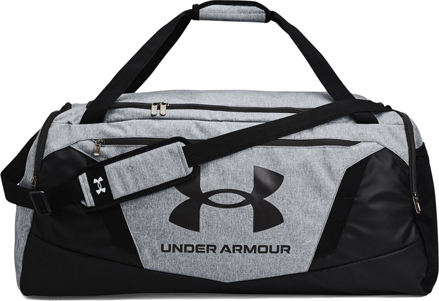 【取寄】（UNDER ARMOUR) アンダーアーマー UA アンディナイアブル5.0 ダッフルバッグ Lサイズ Pitch Gray Medium Heather/Black/Black 1369224 【マルチスポーツ・バッグ】 5,412円