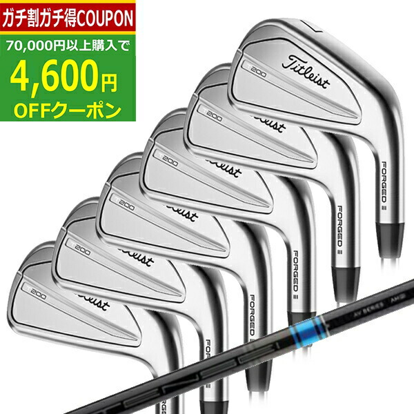 タイトリスト　t200 アイアンセット NSプロモーダス105S T-Series T200アイアン 6I〜PW 5本セット NSプロ モーダス3