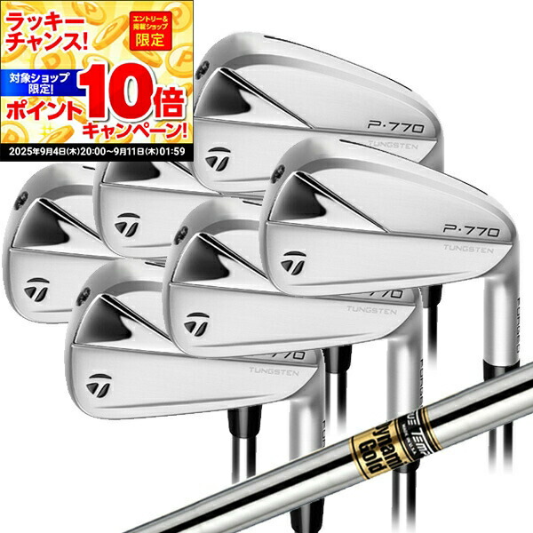 テーラーメイドP770 Dynamic Gold 120 アイアンセット 6本