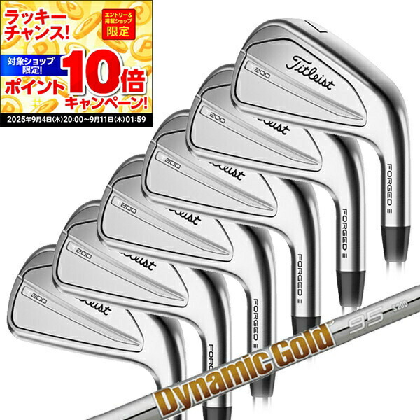 楽天市場】【25年継続モデル】タイトリスト T200 アイアン 6本
