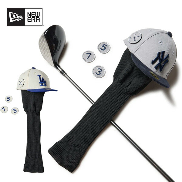 (営業日即日発送)ニューエラゴルフ(NEWERA GOLF) ヘッドカバー ブラック(1451821) フェアウェイウッド用 メンズ レディース 2026年