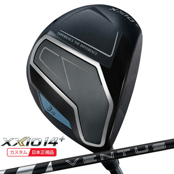 (特注 納期3-6週) ダンロップ ゼクシオ14プラス(XXIO14+)フェアウェイウッド 24VENTUS(ヴェンタス ベンタス)ブラック(VeloCore+) 2026年モデル(日本正規品)