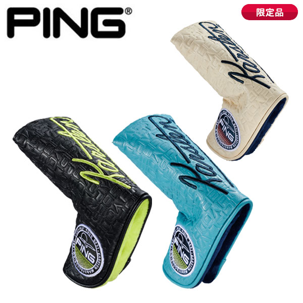 (営業日即日発送)(限定品)ピンゴルフ(PING) ミスターピン(MR.PING) サーフヘッドカバー ブレード パター用 HC-N2605 メンズ レディース 2026年春夏