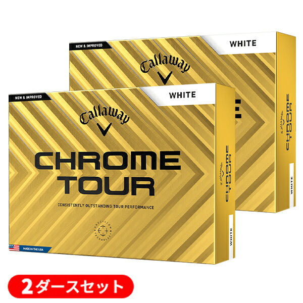 (売り買い日即日送りとどける)★クリアランス大かた付ける割引き販売★【2十二仕掛ける】キャロウェイゴルフ Cr周遊旅行(CHROME TOUR) ゴルフどんぶり鉢 2十二(24球) 2024年模範例（outret） スポーツ・アウトドア-ボール