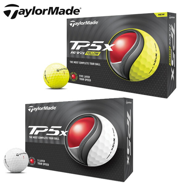 楽天市場】Taylormade テーラーメイド 2024 TP5x ボール 1ダース 日本