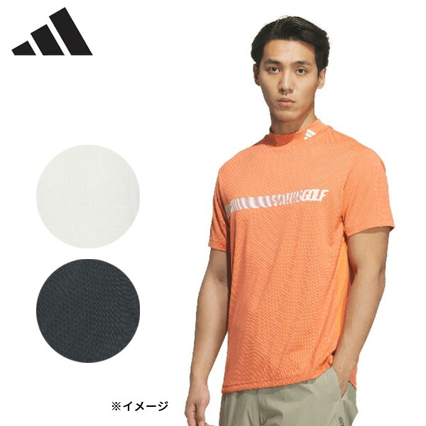 (営業日即日発送)アディダス ゴルフ(adidasGOLF) CLIMACOOL クライマクール モックネック サイドメッシュ 半袖シャツ ZQ650 メンズ ウェア 2026年春夏