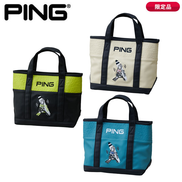 (営業日即日発送)(限定品)ピンゴルフ(PING) ミスターピン(MR.PING) サーフラウンドトート GB-N2602 メンズ レディース 2026年春夏