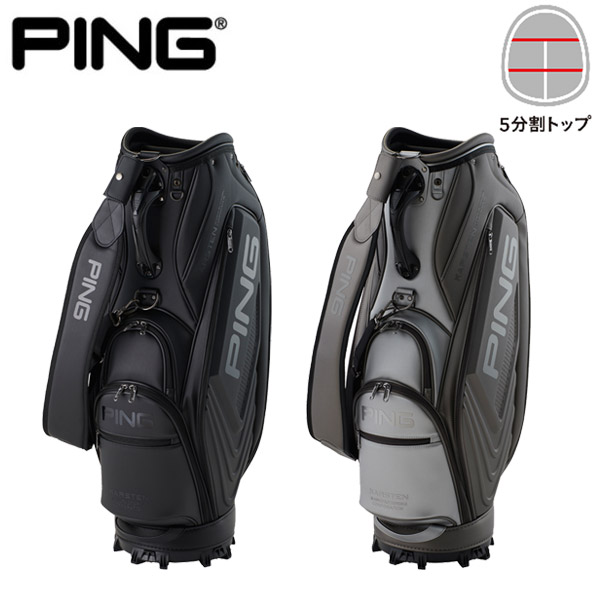‼️美品 レア物‼️PING 2023 CB-U2304キャディバッグ　【ブラック】 PING 【展示品数量限定】PING ピン CB-U2304 BLACK/RED