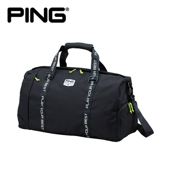 (取寄)【シューズ収納付】ピンゴルフ(PING) BLACK BOSTON ブラック ボストン GB-U2510 メンズ レディース 2025年秋冬継続モデル ピン PING｜美-健康ゴルフ 12,210円