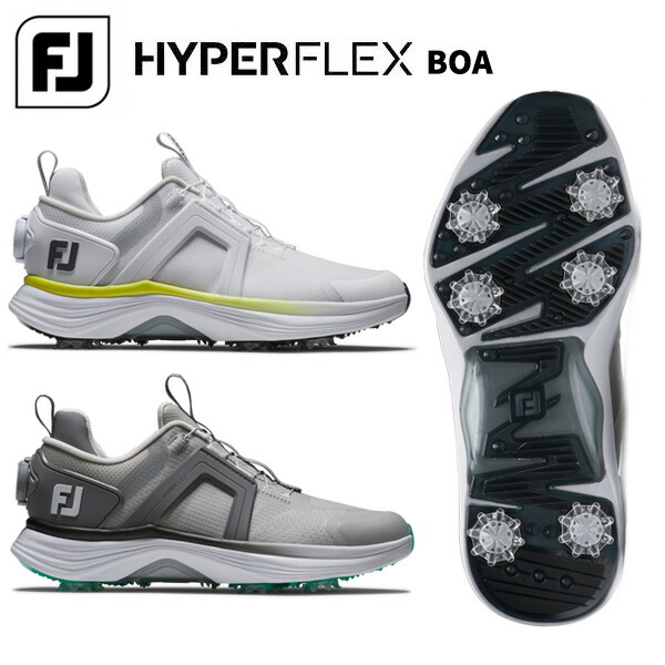 [Amazing fit!] FOOTJOY HYPERFLEX BOA (HYPERFLEX BOA) WOMEN'S GOLF SHOES BOA TYPE SPIKLESS WOMEN'S W (WIDE) 2025 MODEL