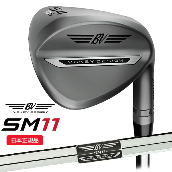 (営業日即日発送)タイトリスト(Titleist) ボーケイデザイン SM11 ウェッジ ニッケル仕上げ ダイナミックゴールド(WedgeFlex)シャフト 2026年モデル(日本正規品) 20,879円