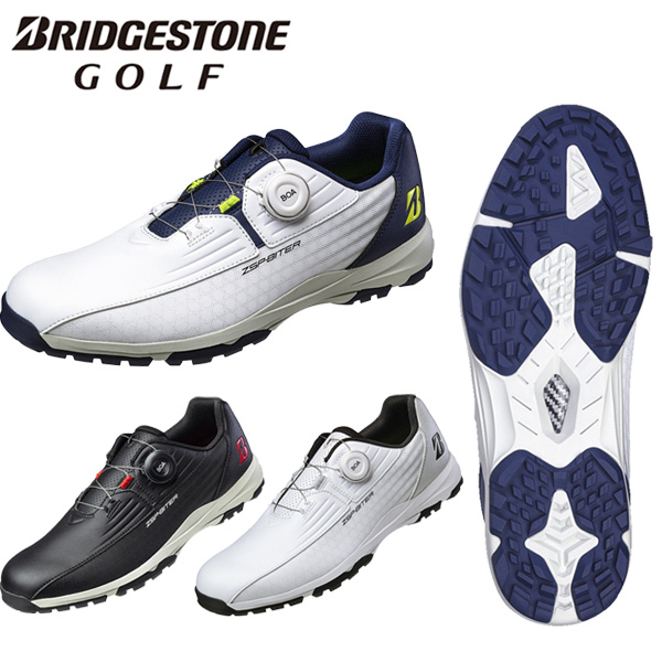  Bridgestone Golf NEW Zero * spike baita- light SHG350 golf shoes BOA type men's spike less 2023 year of model 