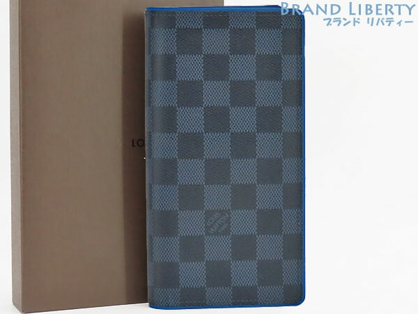 ルイヴィトン ダミエ コバルト ポルトフォイユブラザ 財布 N63243 箱 楽天市場】【財布】LOUIS VUITTON ルイ ヴィトン ダミエコバルト