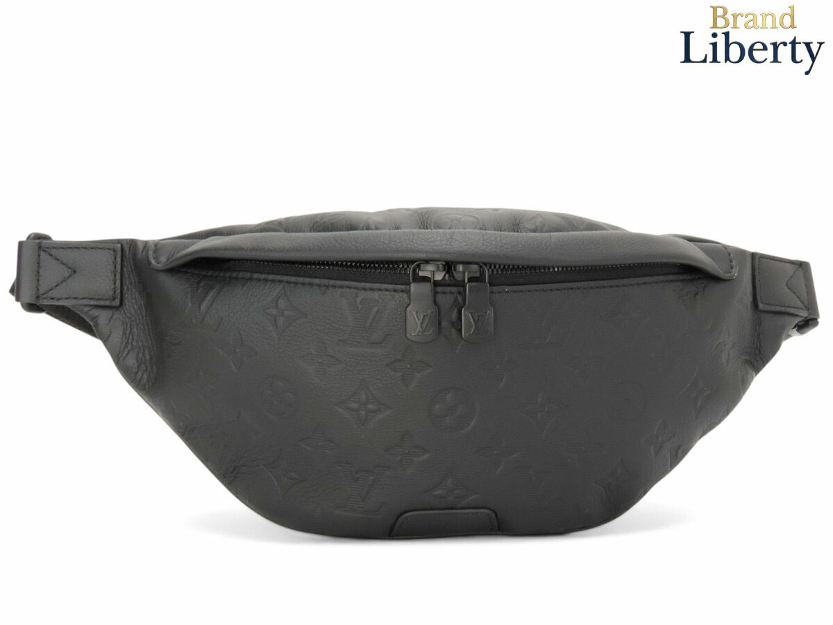 【新古品】ルイヴィトン LOUIS VUITTON モノグラム 影ぼうし 大きな進歩 バムバッグ PM 上半身御徒面子 三尺帯御徒面子 酉の方角御徒面子 酉の方角合財袋 黒いこと なめし革 M46036 M44388 【中古】