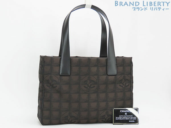 楽天市場】【超美品】 シャネル トートバッグ ニュートラベルライン