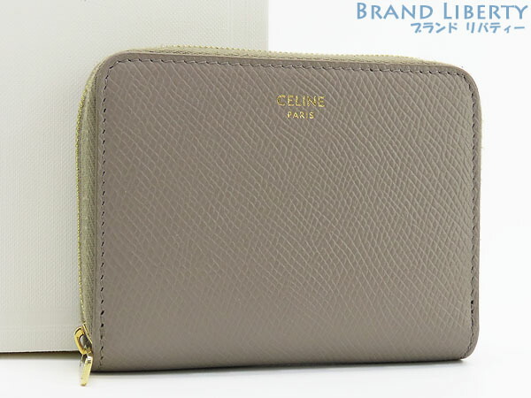楽天市場】【美品】セリーヌ CELINE コンパクト ジップド