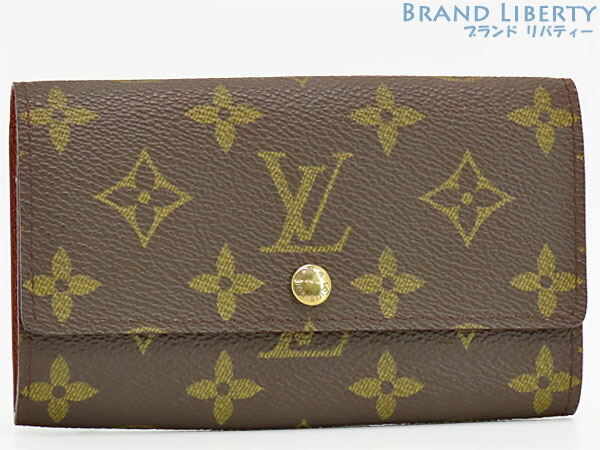 極美品 ルイヴィトン モノグラム ポルトモネジップ 二つ折り財布 M61735 LOUIS VUITTON ルイヴィトン 二つ折り財布 コンパクトウォレット