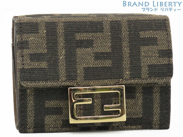 ✨未使用に近い✨ FENDI ミニ財布 ズッカ ズッキーノ バゲット 三つ折り 楽天市場】【未使用品】【財布】FENDI フェンディ ズッキーノ柄