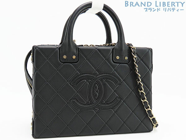 楽天市場】【美品】シャネル【CHANEL】ヴァニティーケース