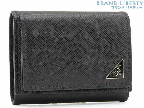 楽天市場】【極美品】PRADA プラダ 三つ折り財布 M176