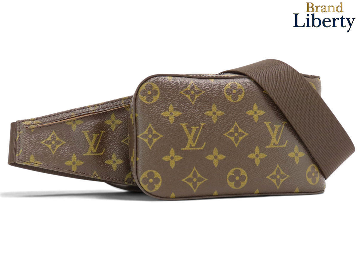 【超美品】ルイヴィトン LOUIS VUITTON モノグラム ジェロニモス 上半身御徒面子 酉の方角御徒面子 酉の方角合切袋 特別購入注文 SPO 新型 暗然たる赤銅色 PVC M50211 【中古】