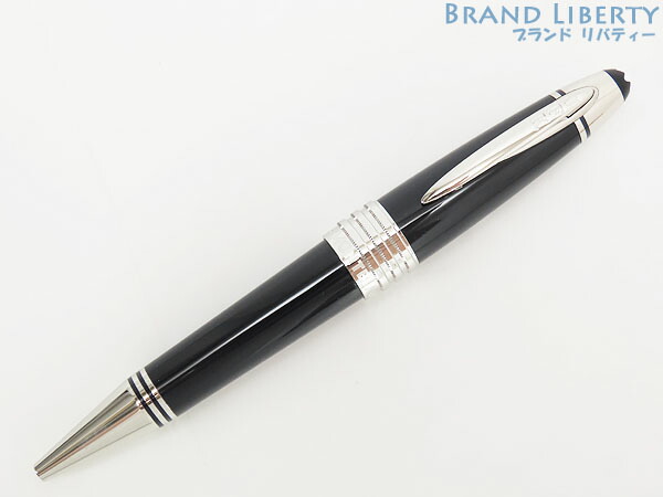 Mont Blancモンブラン　キャップ式ボールペンブラックメタル　スリムタイプ MONTBLANC（筆記具、時計） 良品□MONTBLANC モンブラン スター