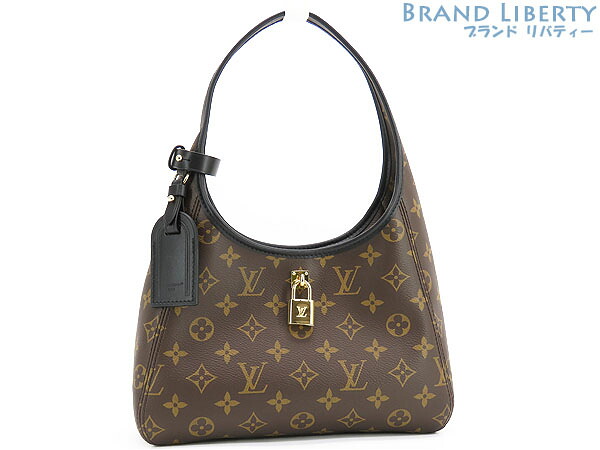 【未使用】ルイヴィトン　LOUIS VUITTON　モノグラム　ザ ドロップ PM　ハンドバッグ　ワンショルダーバッグ　ホーボーバッグ　ダークブラウン ブラック　PVC レザー　M12940　【中古】