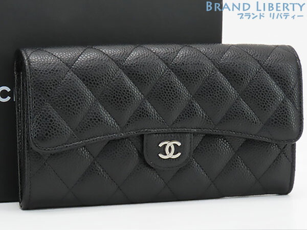 CHANEL シャネル　長財布　マトラッセ　キャビアスキン フラップウォレット 楽天市場】≪新品≫CHANEL シャネル マトラッセ クラッシック
