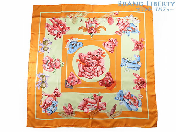 楽天市場】エルメス HERMES スカーフ カレ90 シルク CONFIDENTS DES