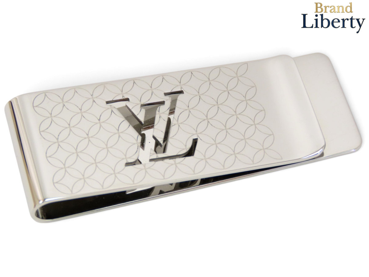 【美品】ルイヴィトン LOUIS VUITTON ビルクリップ シャンゼリゼ パンス ビエ シャンゼリゼ マネークリップ 財布 シルバー ステンレススチール SS M65041 【中古】|Brand Liberty