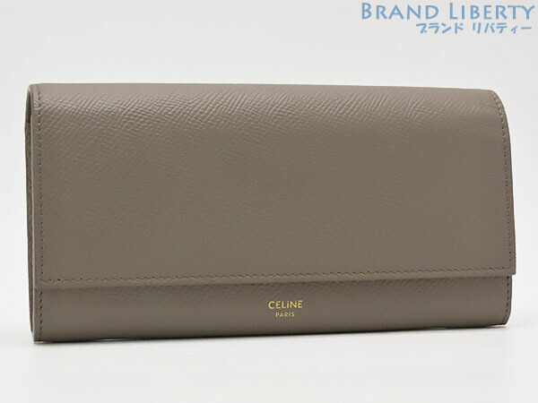 レビュー高評価の商品！ セリーヌ CELINE ラージ フラップウォレット