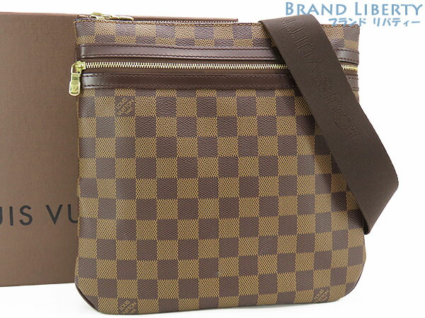 【ほぼ新品】ルイヴィトン LOUIS VUITTON ダミエ ポシェット ボスフォール 斜め掛けショルダーバッグ メッセンジャーバッグ ダークブラウン N51111 【中古】|Brand Liberty