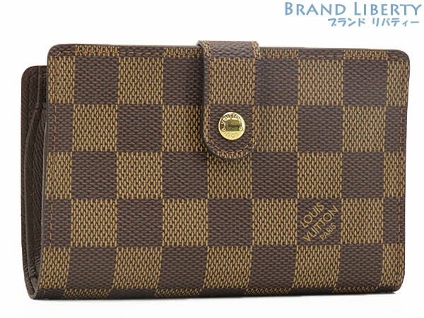 ルイヴィトン LOUIS VUITTON 二つ折り財布 ダミエ ポルトモネ ビエ ヴィエノワ コンパクトウォレット N61664 ブラウン 楽天市場】【超美品】ルイヴィトン LOUIS VUITTON ダミエ ポルトモネ