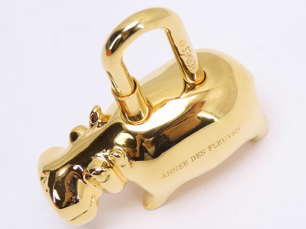 エルメス HERMES カデナ ANNEE DES FLEUVES かば ヒポポタマス ...