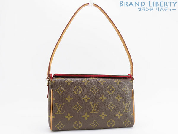 【美品】ルイヴィトン　LOUIS VUITTON　モノグラム　レシタル　アクセサリーポーチ　ワンショルダーバッグ　ハンドバッグ　M51900　【中古】